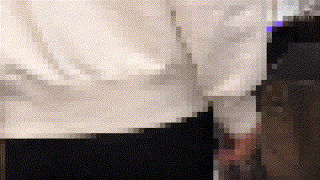 y042【グレーブレザー青リボンちゃん042】 エロGIF 2