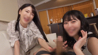srt2006【ひなこ＆ひかる】宮西ひかる｜森日向子 エロGIF 2